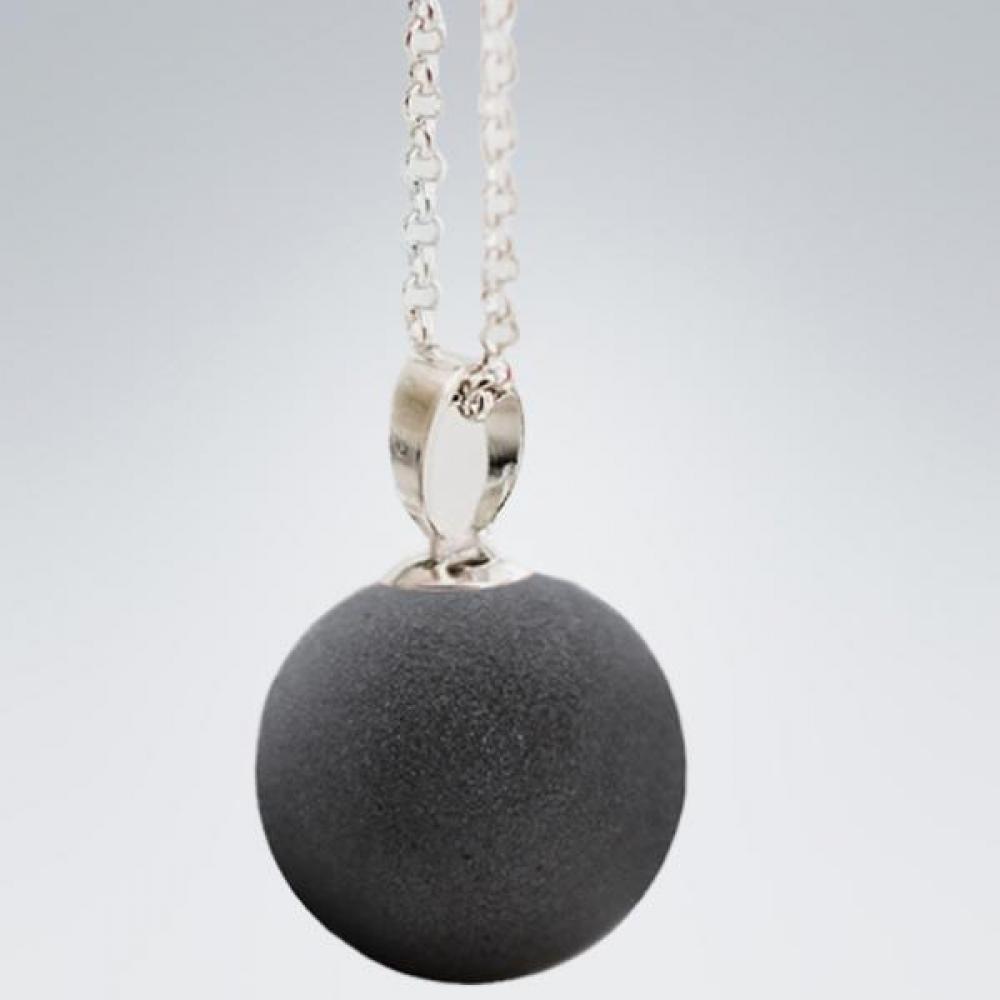 Perle mit Seele "BLACK VULCANO"
